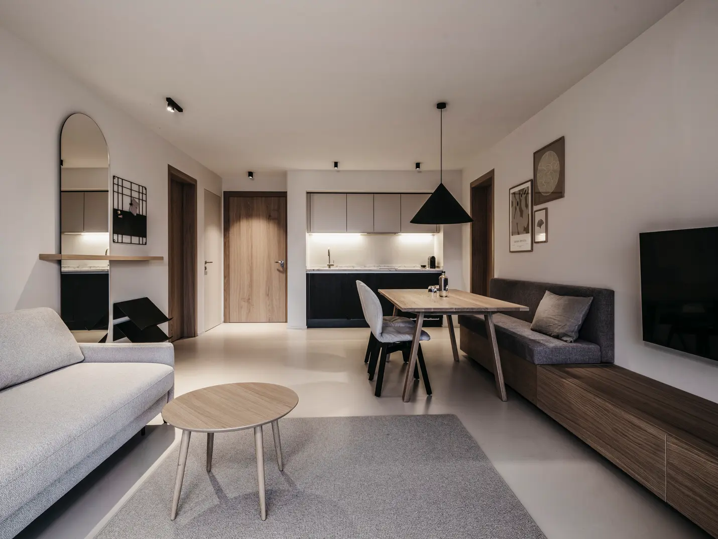 Stimmungsvolle Beleuchtung im Wohnbereich